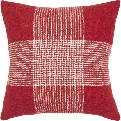 Jumbo Plaid Throw Pillow For Couch