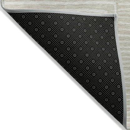LOOMLAN Rugs Junia Beige Washable Indoor-Outdoor Rug