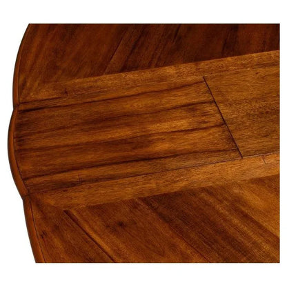Sarreid Jupe Wooden Brown Round Dining Table