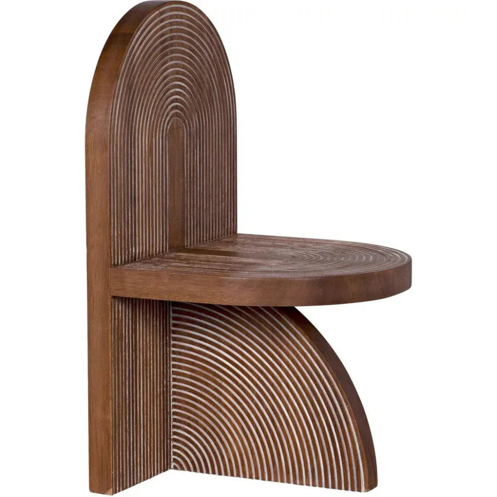 Jupiter Chair, Dark Walnut - LOOMLAN - Noir - Dining Chairs