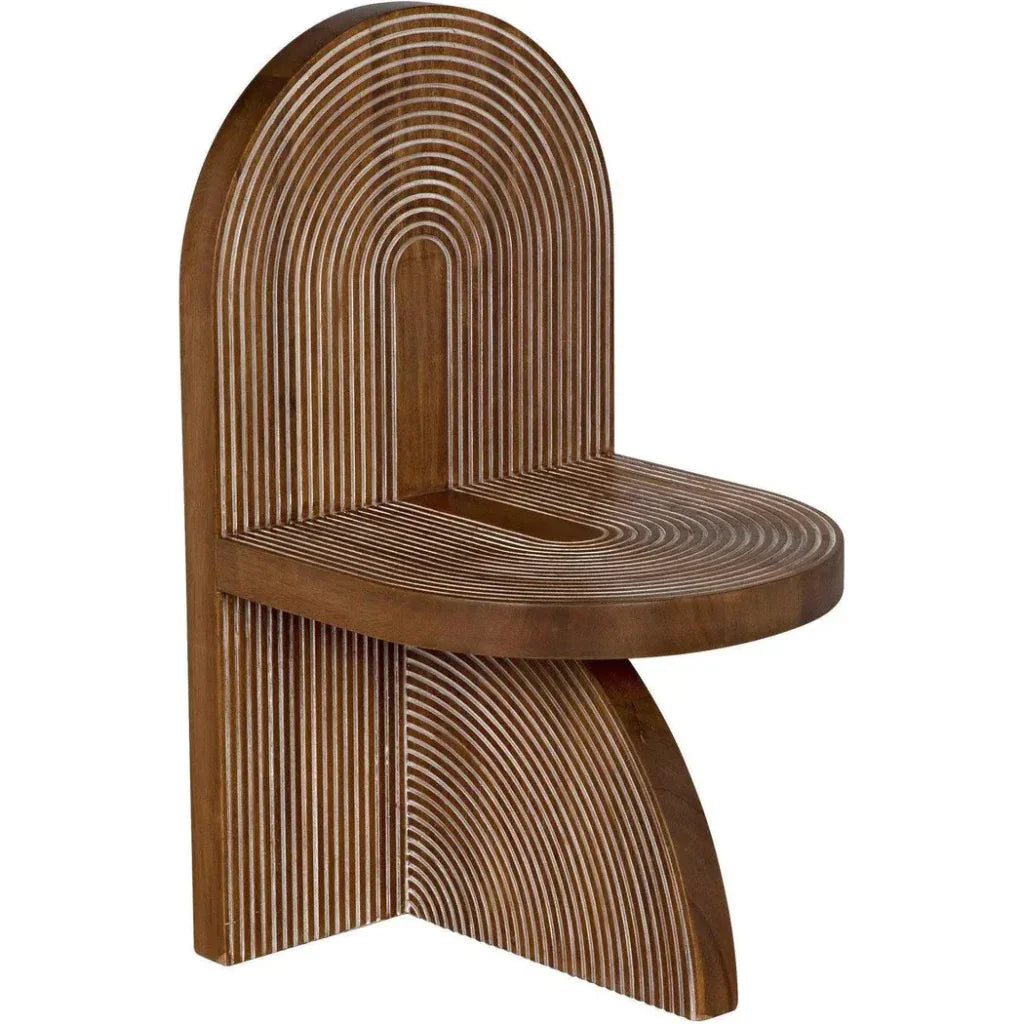 Jupiter Chair, Dark Walnut - LOOMLAN - Noir - Dining Chairs
