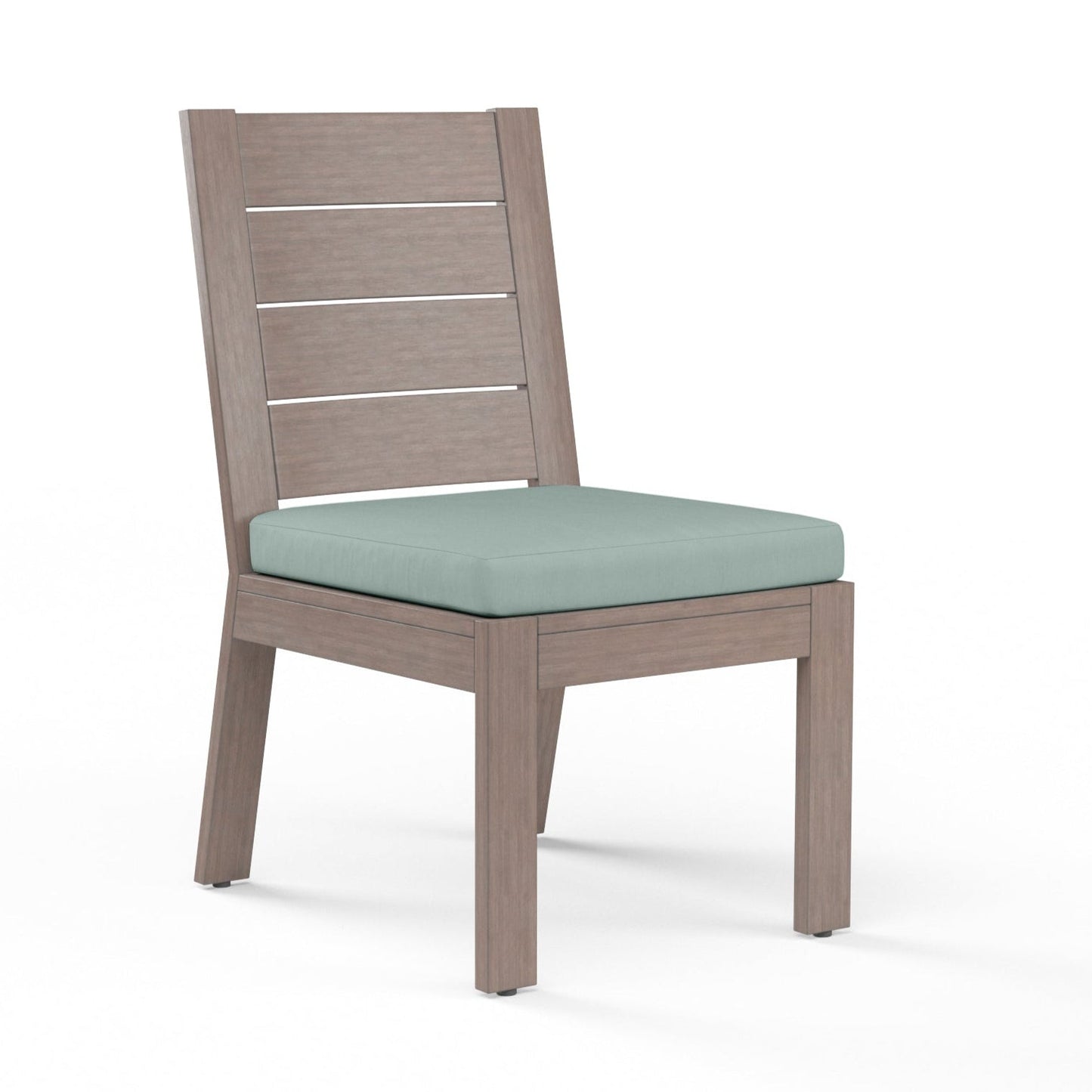 Laguna Sunbrella Upholstered Armless Outdoor Dining Chair (Set of 2)