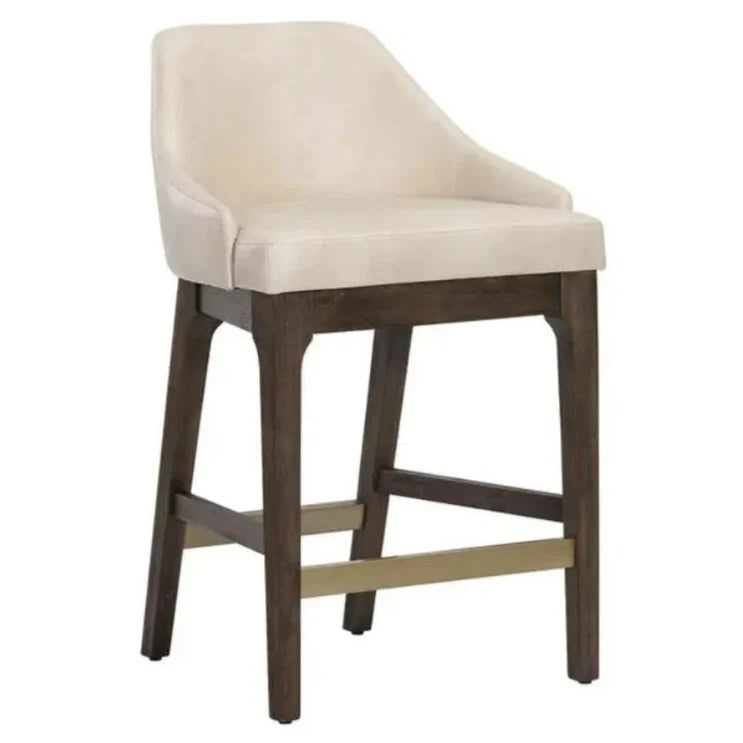 SUNPAN Kace Leather Counter Stool