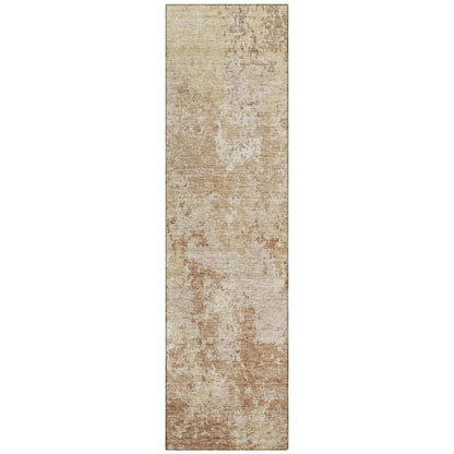 LOOMLAN Rugs Kairi Orange Washable Indoor-Outdoor Rug