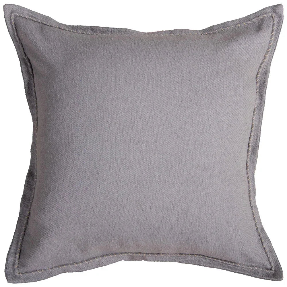 LOOMLAN Karry Cotton Throw Pillow With Down Insert