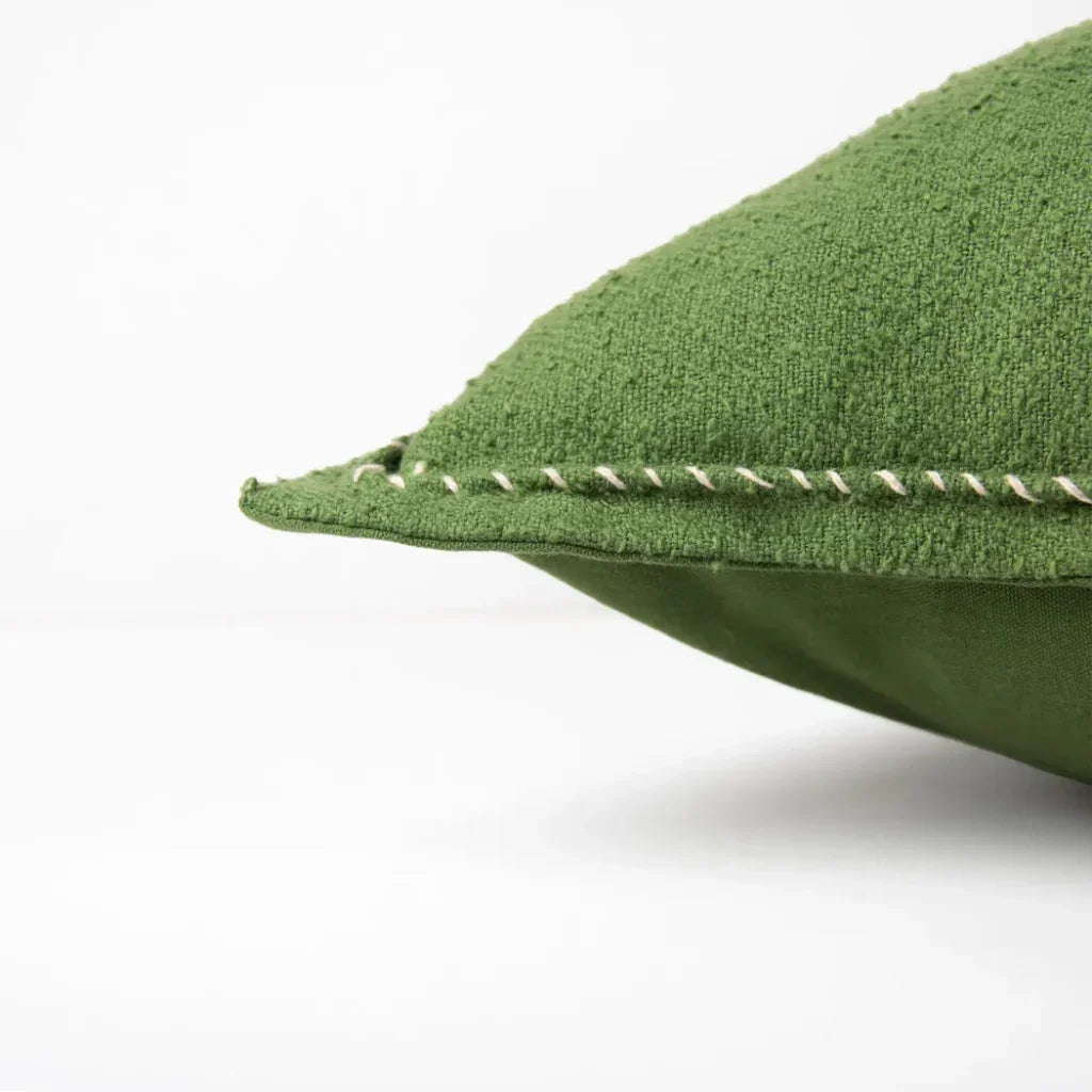 LOOMLAN Karry Cotton Throw Pillow With Down Insert