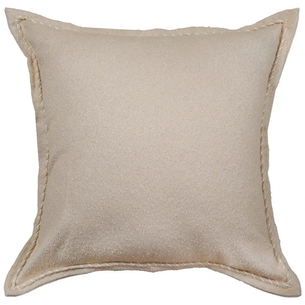 LOOMLAN Karry Cotton Throw Pillow With Down Insert