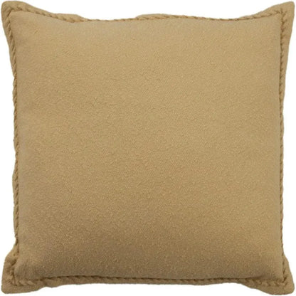 LOOMLAN Karry Cotton Throw Pillow With Down Insert