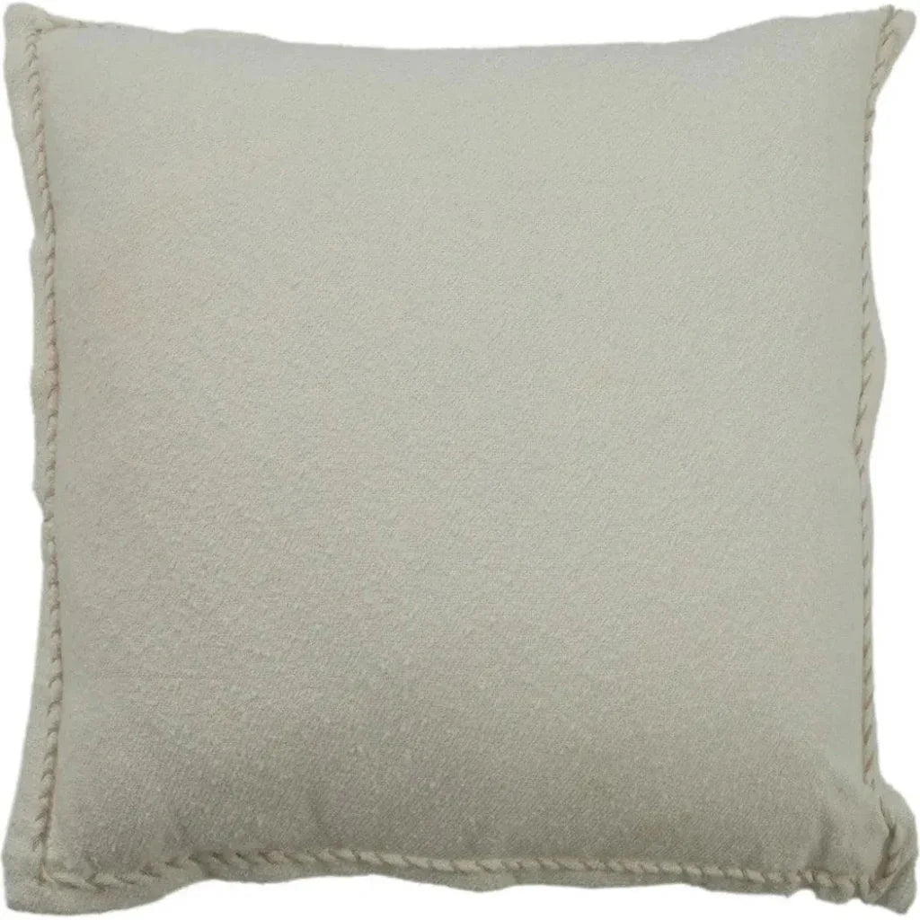 LOOMLAN Karry Cotton Throw Pillow With Down Insert