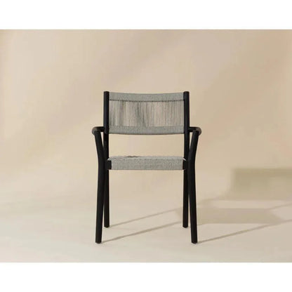 SUNPAN Kavala Rope Stackable Outdoor Dining Armchair
