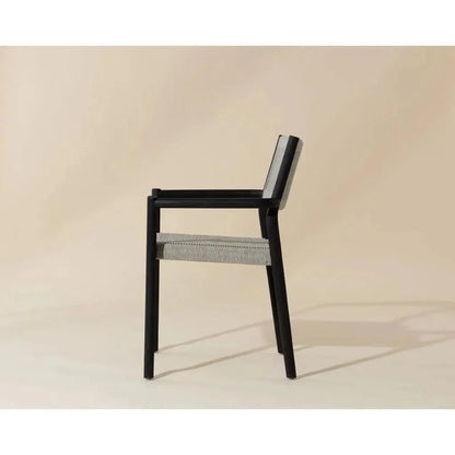 SUNPAN Kavala Rope Stackable Outdoor Dining Armchair