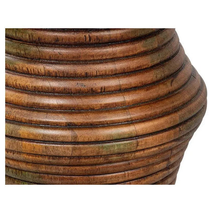 Sarreid Kayan Mango Wood Brown Round End Table