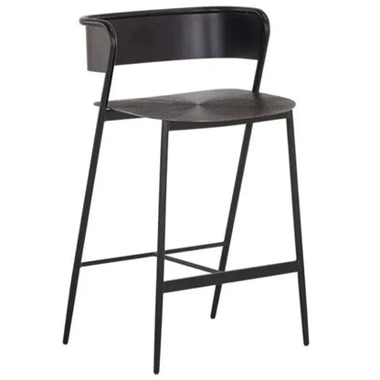 SUNPAN Keanu Powder Coated Iron Counter Stool
