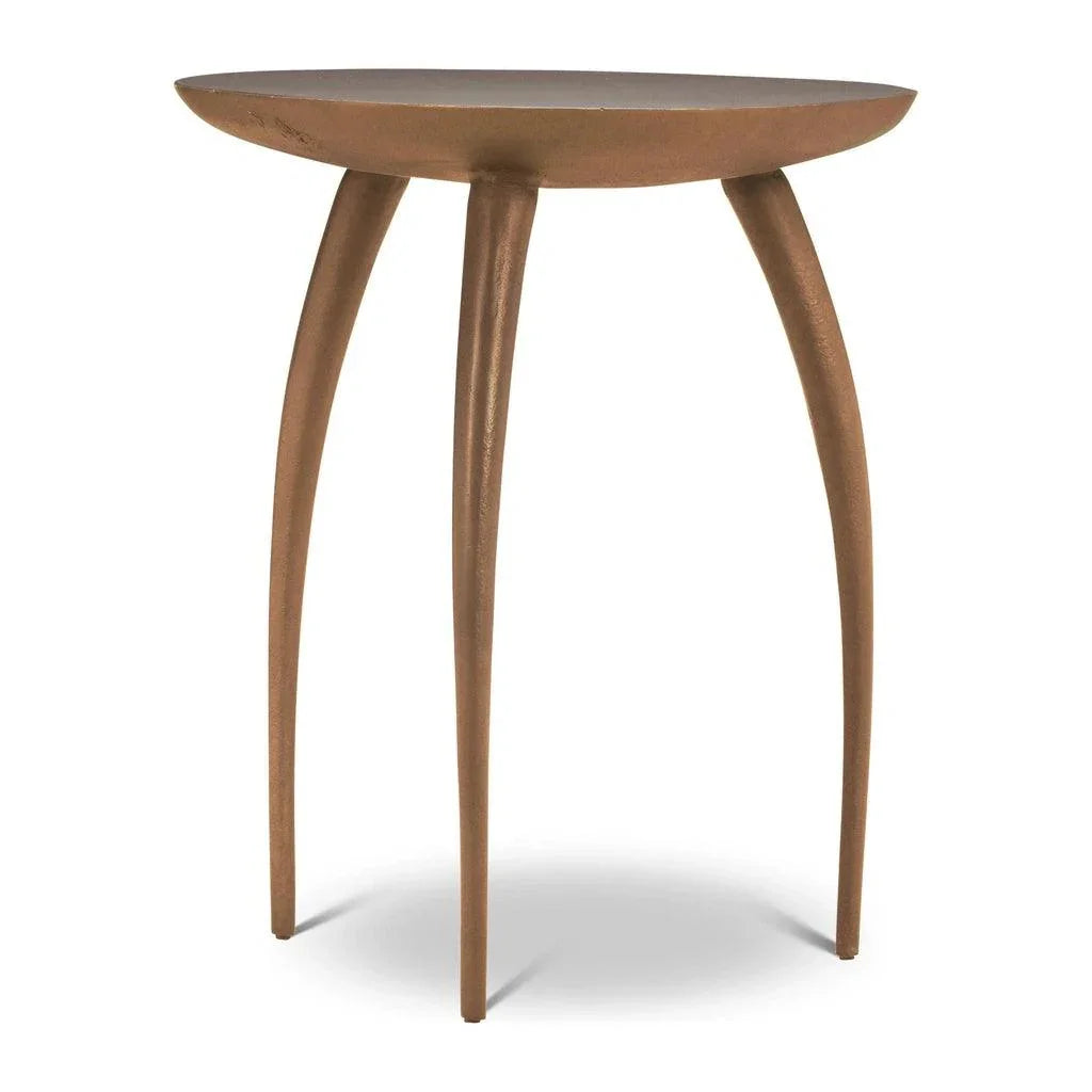 Urbia Keel Aluminum Round End Table