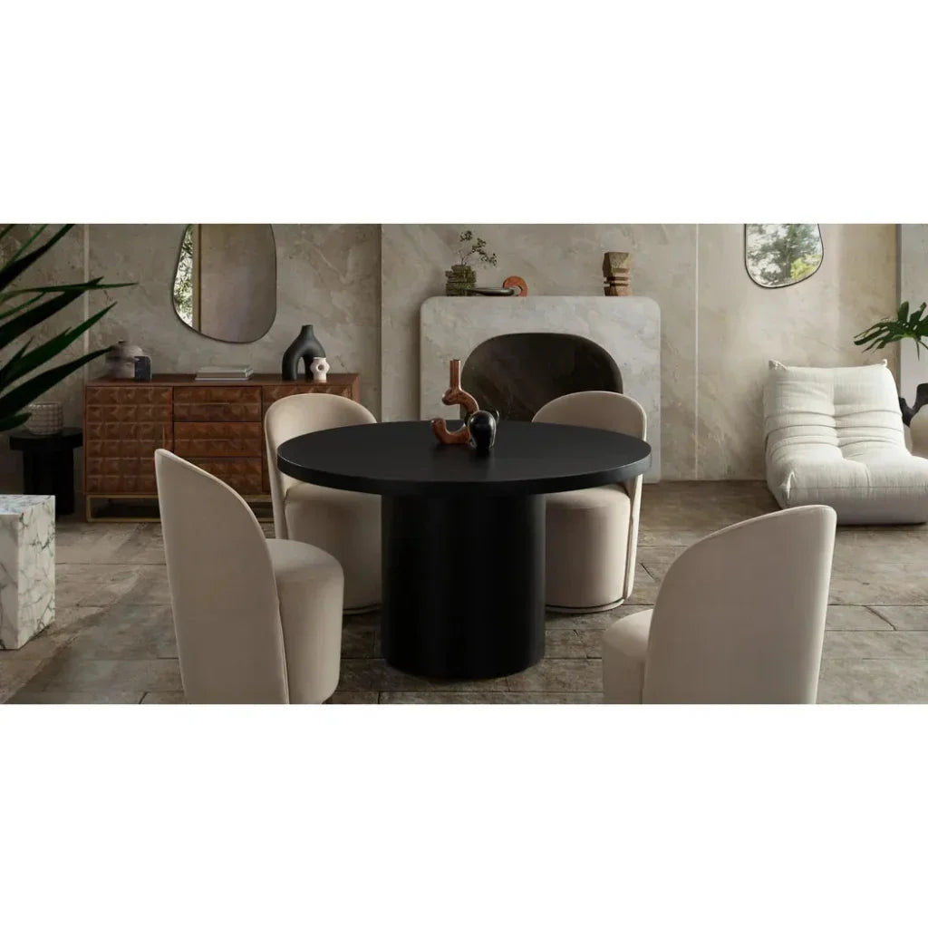 Diamond Sofa Kendall Boucle Armless Dining Chair 2PC