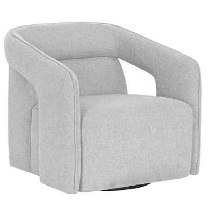 SUNPAN Kendrick Fabric Swivel Lounge Chair