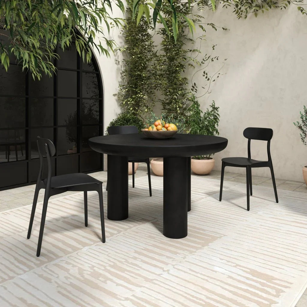Moe's Home Kent Durable Outdoor Dining Chair (Set Of 2)