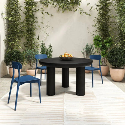 Moe's Home Kent Durable Outdoor Dining Chair (Set Of 2)