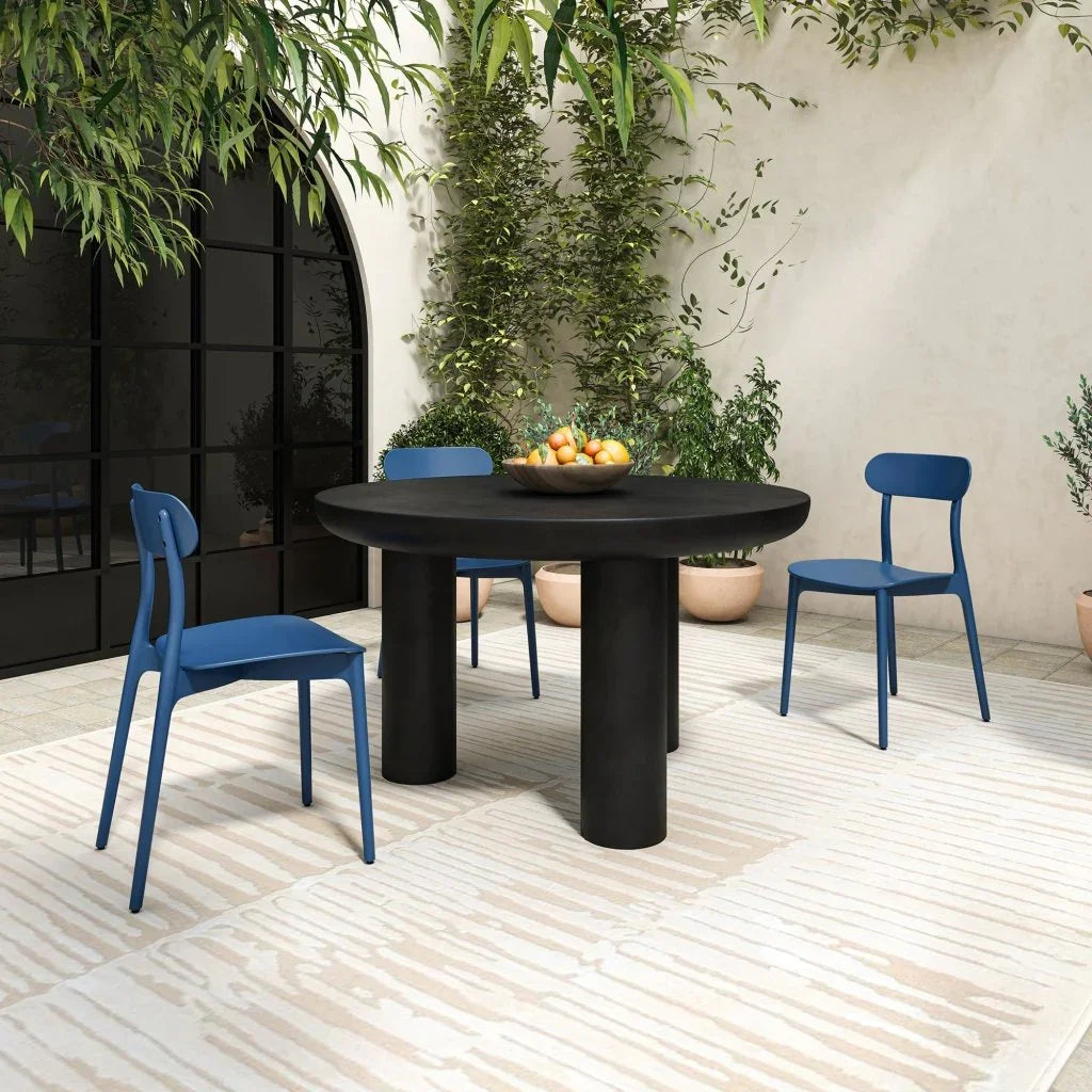 Moe's Home Kent Durable Outdoor Dining Chair (Set Of 2)