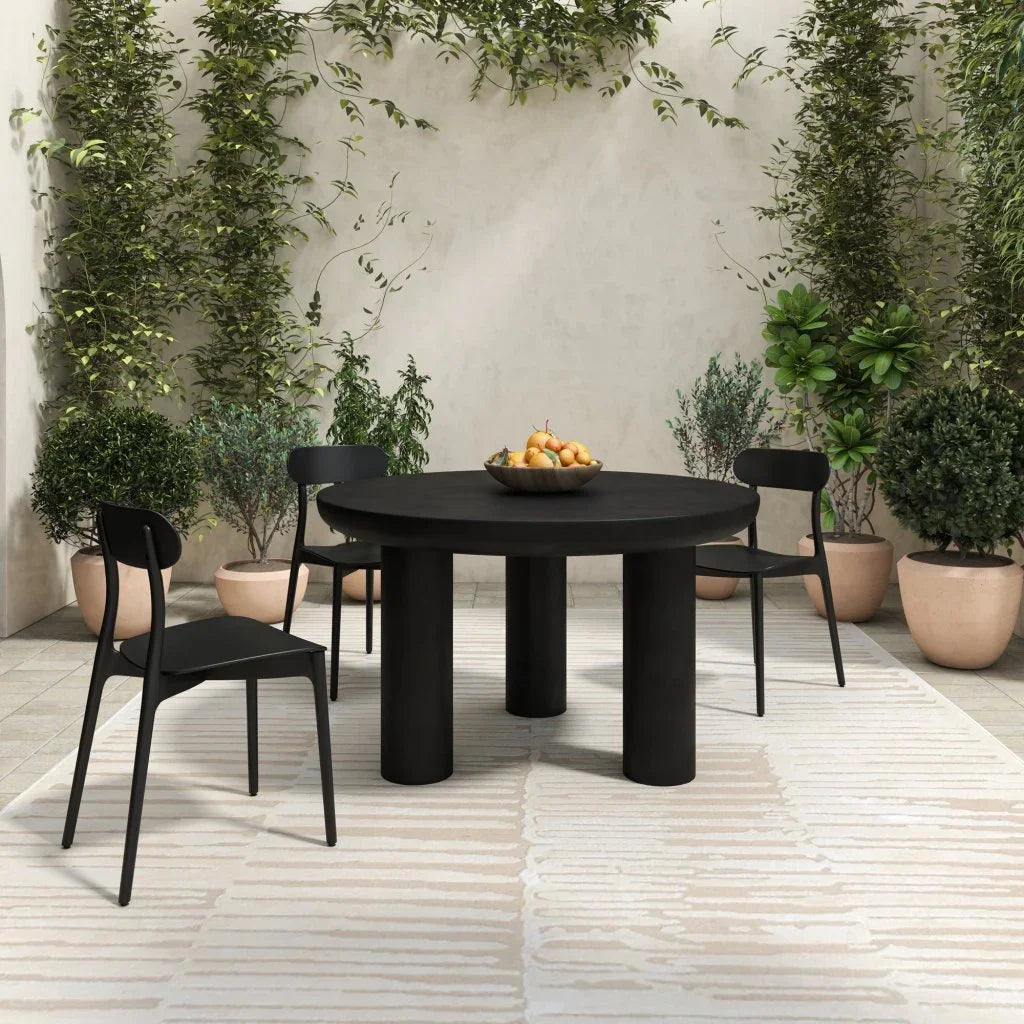 Moe's Home Kent Durable Outdoor Dining Chair (Set Of 2)