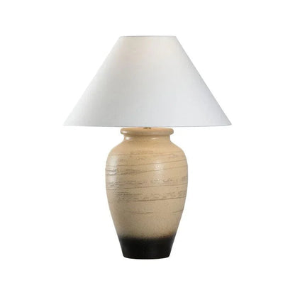Wildwood Kento Natural Japanese Clay Handcrafted Table Lamp