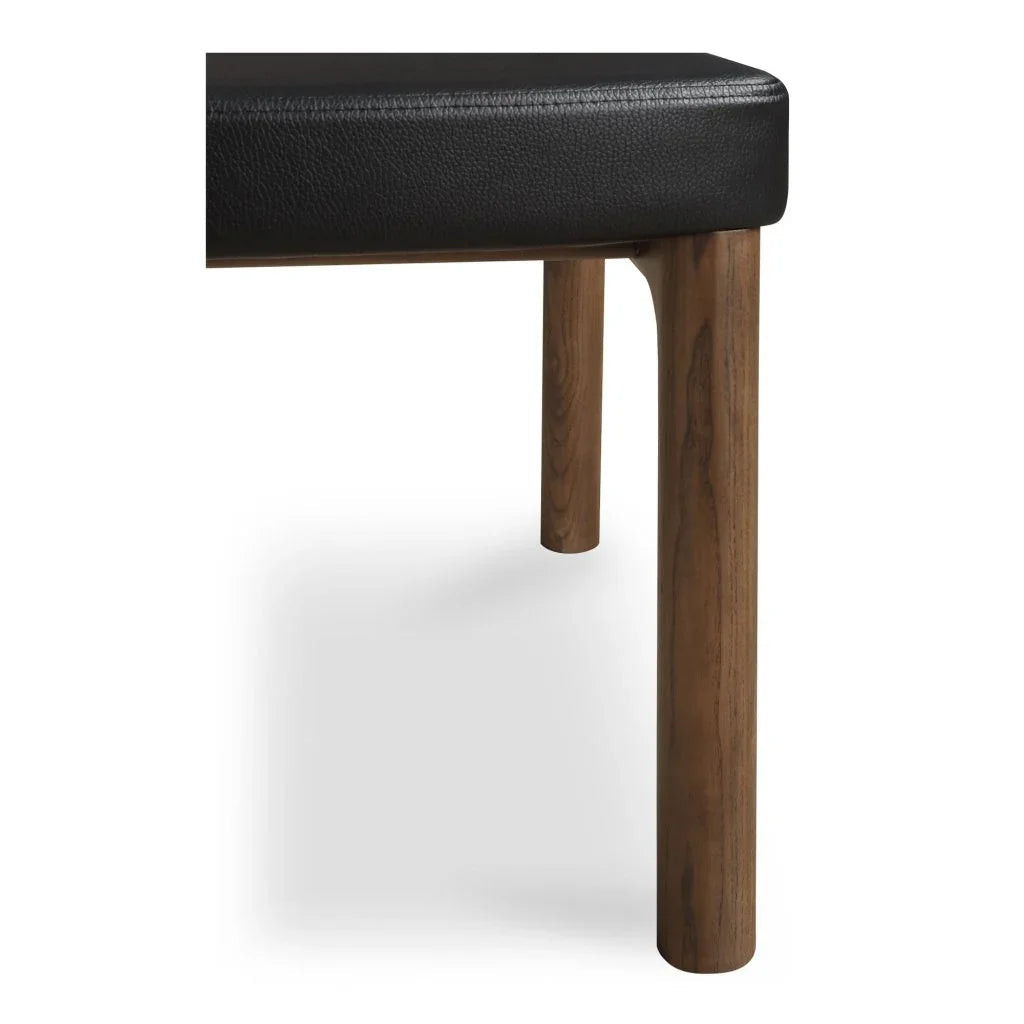 Kerr Leather Armless Dining Chair (Set Of 2) - LOOMLAN - Moe's Home - Dining Chairs