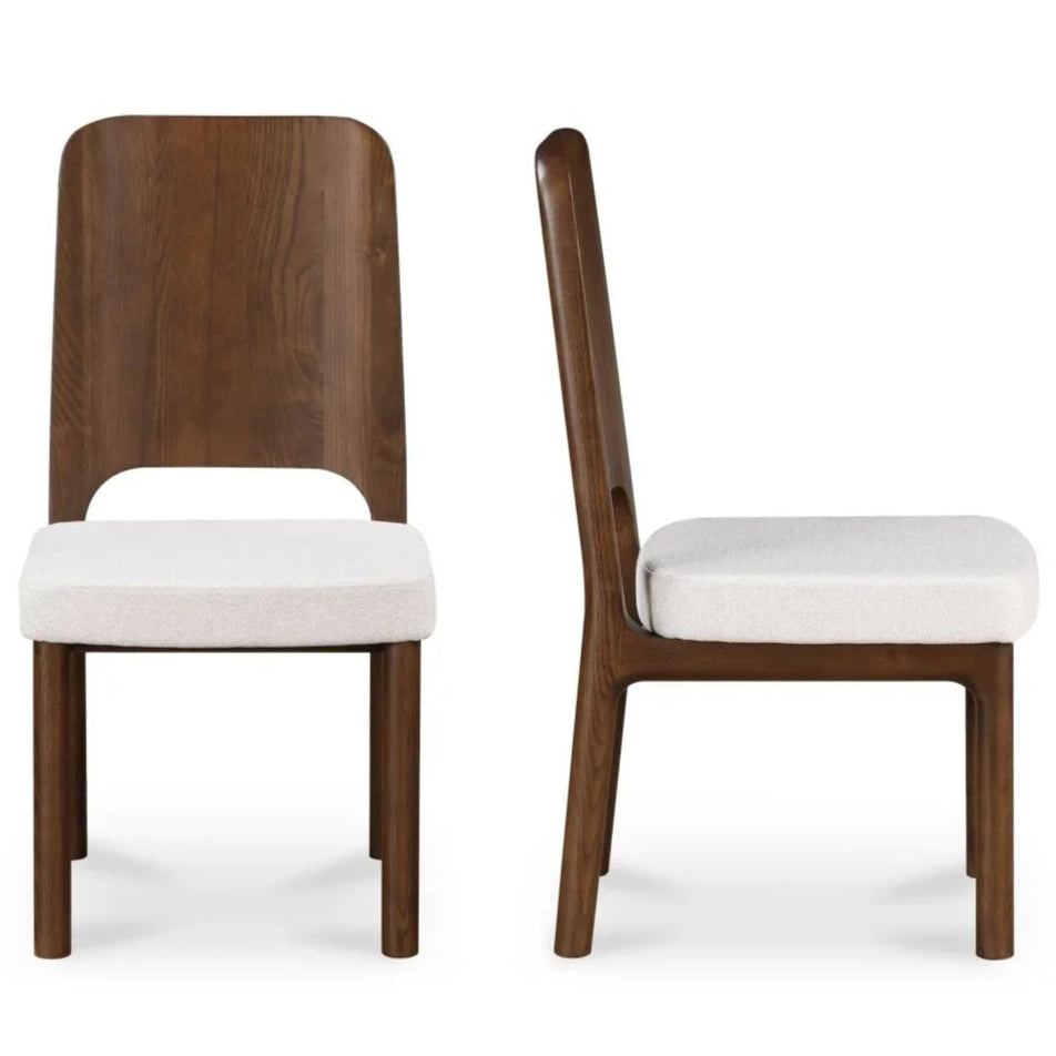 Kerr Leather Armless Dining Chair (Set Of 2) - LOOMLAN - Moe's Home - Dining Chairs