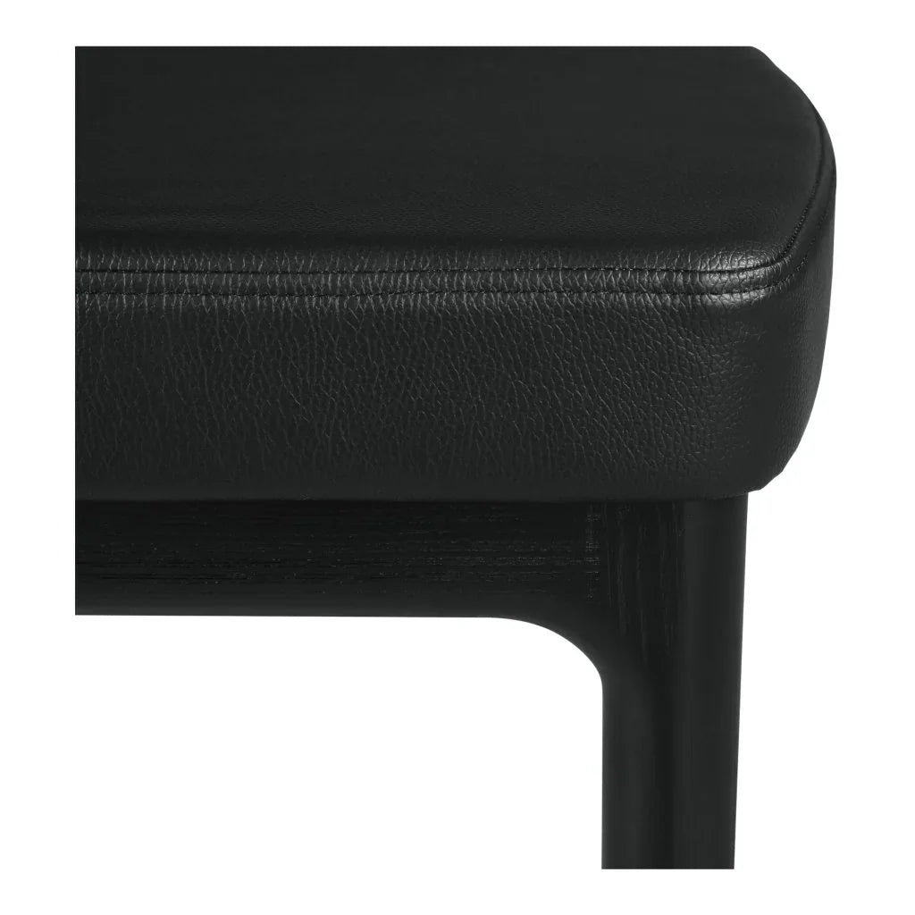 Kerr Vegan Leather Design Dining Chair (Set Of 2) - LOOMLAN - Moe's Home - Dining Chairs