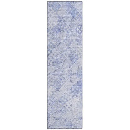 LOOMLAN Rugs Kharma Sky Washable Indoor-Outdoor Rug