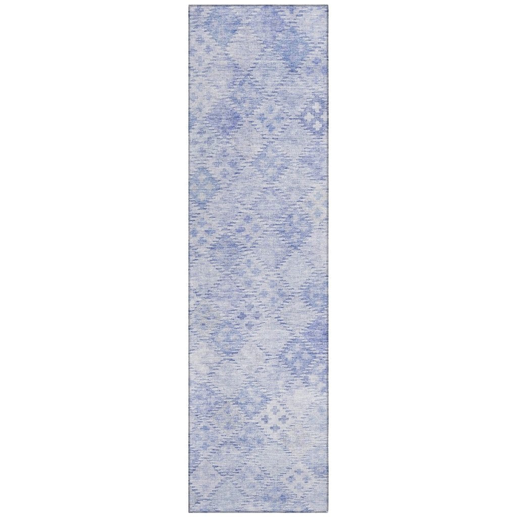 LOOMLAN Rugs Kharma Sky Washable Indoor-Outdoor Rug
