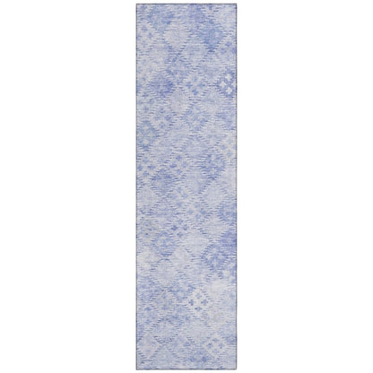 LOOMLAN Rugs Kharma Sky Washable Indoor-Outdoor Rug
