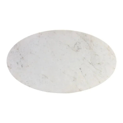 Kiara Steel Framed Marble Coffee Table - LOOMLAN - SUNPAN - Coffee Tables