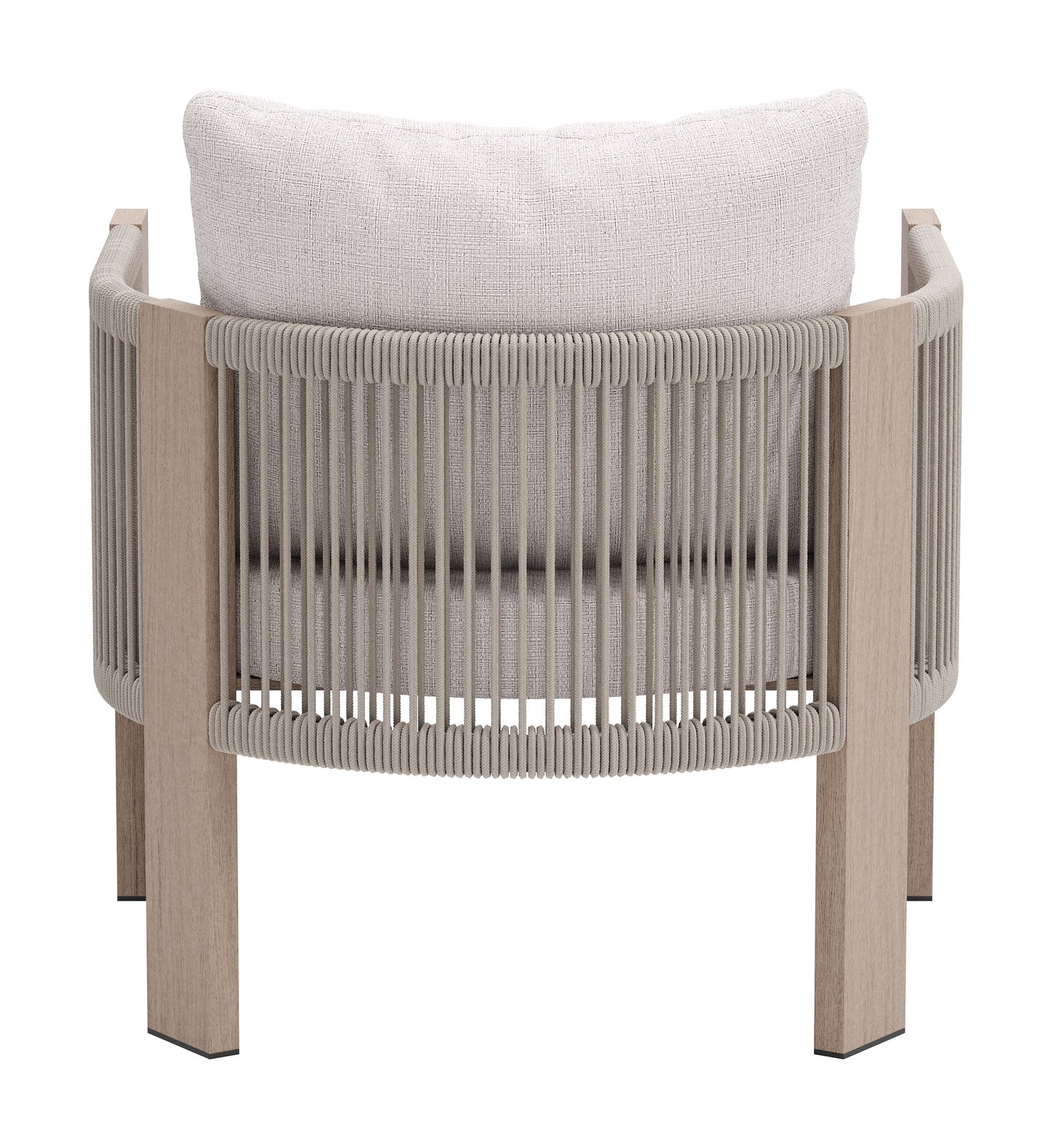 Zuo Modern Rebel Beige Accent Arm Chair