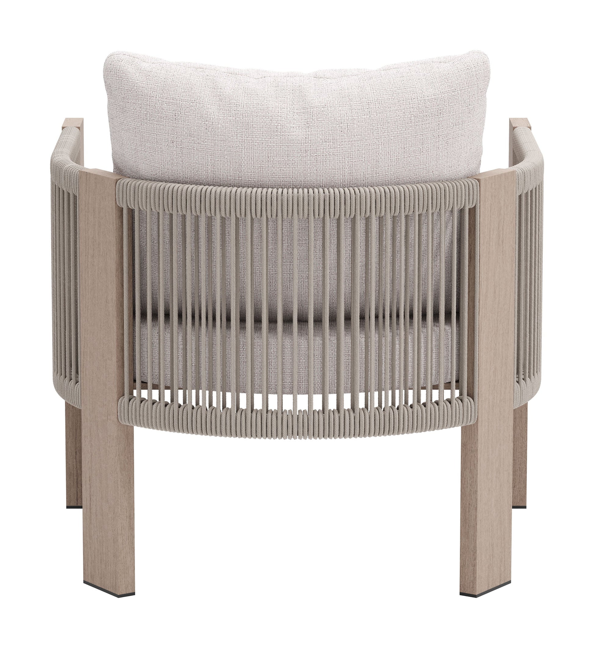 Zuo Modern Rebel Beige Accent Arm Chair