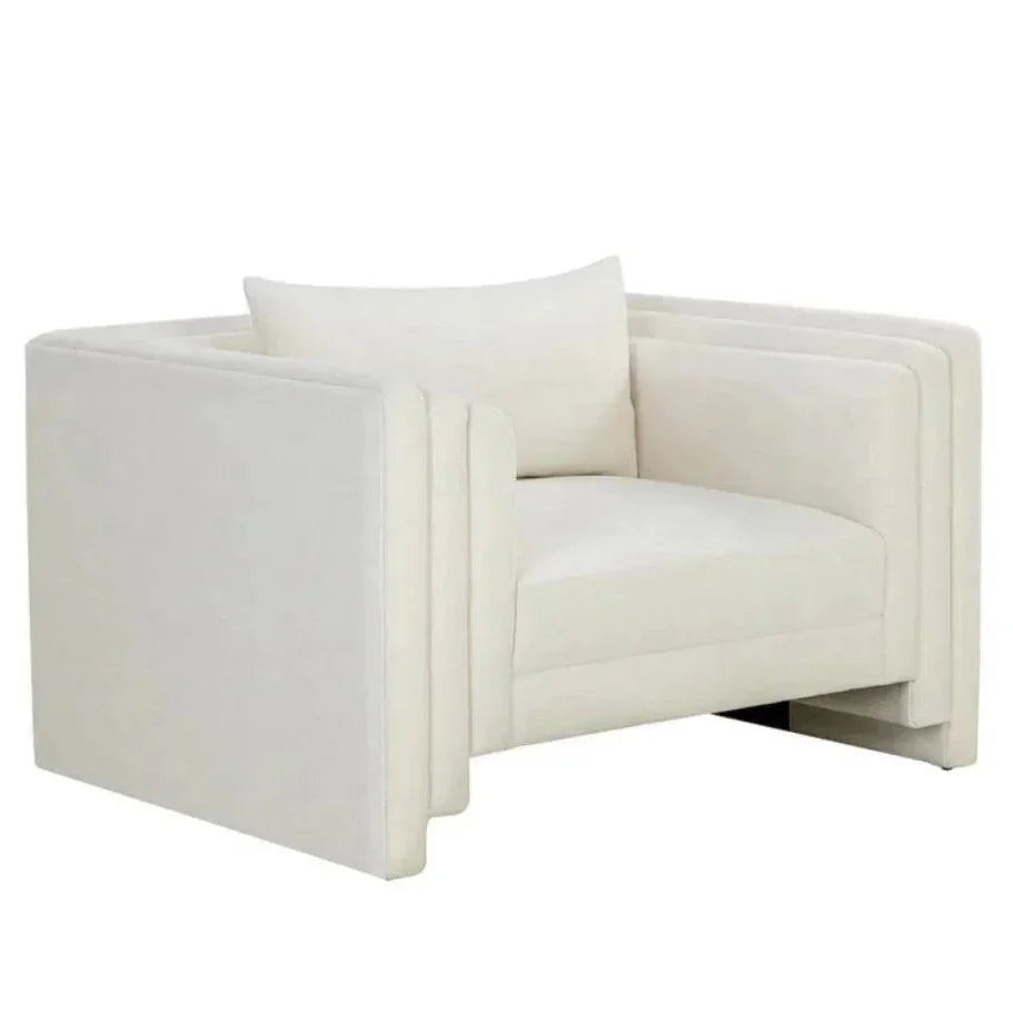 SUNPAN Kira Fabric Modern Styled Armchair