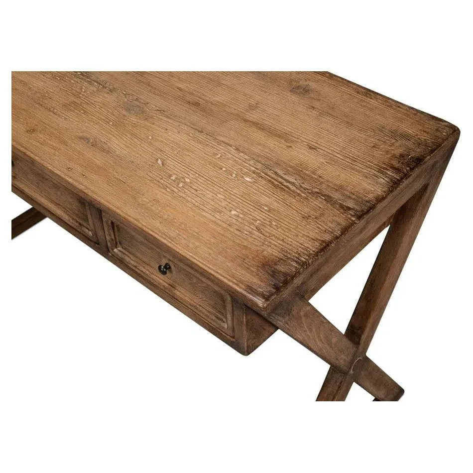 Kitchen Desk Brown - LOOMLAN - Sarreid - Home Office Desks