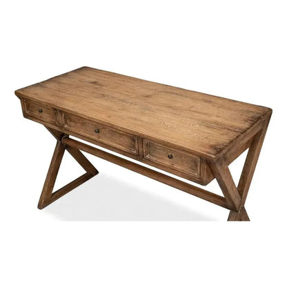 Kitchen Desk Brown - LOOMLAN - Sarreid - Home Office Desks