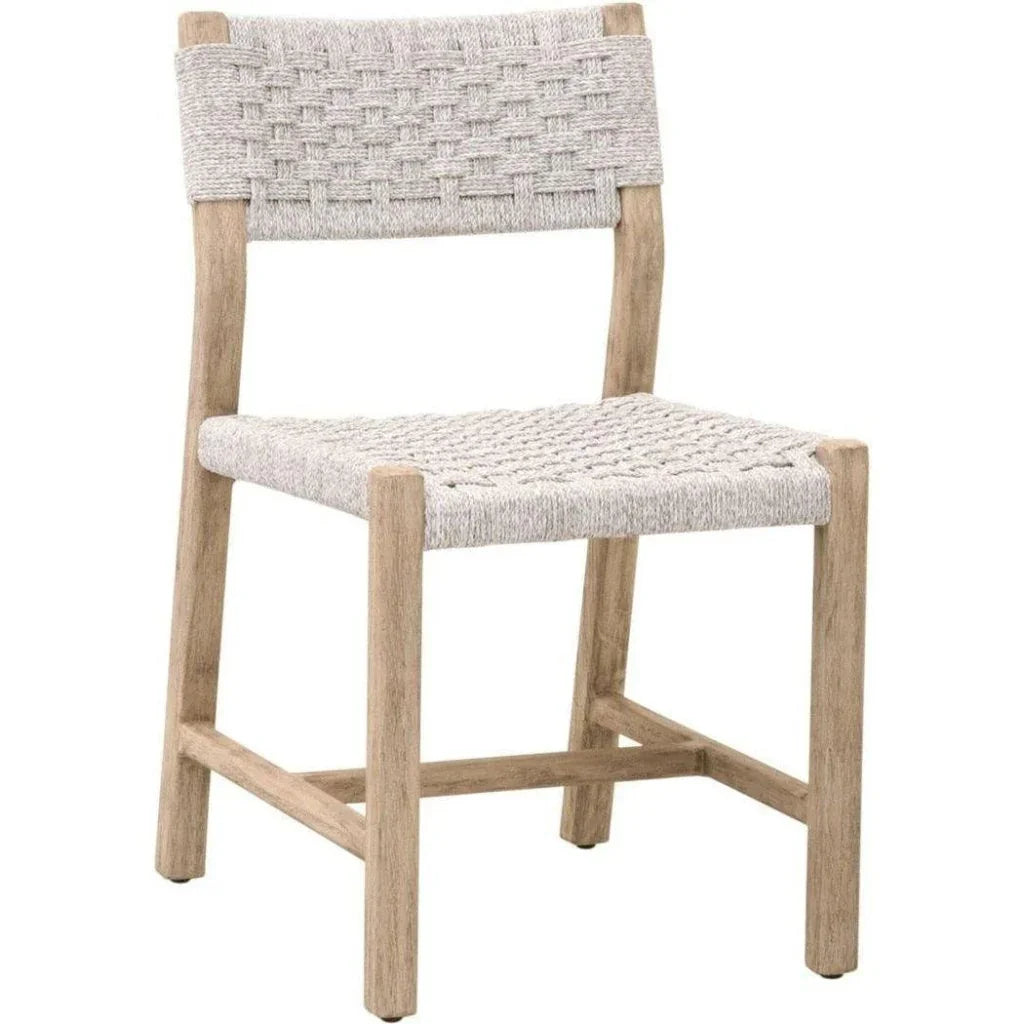 Kitts Rope Outdoor Dining Chair 2PC - LOOMLAN - Essentials For Living - Outdoor Dining Chairs