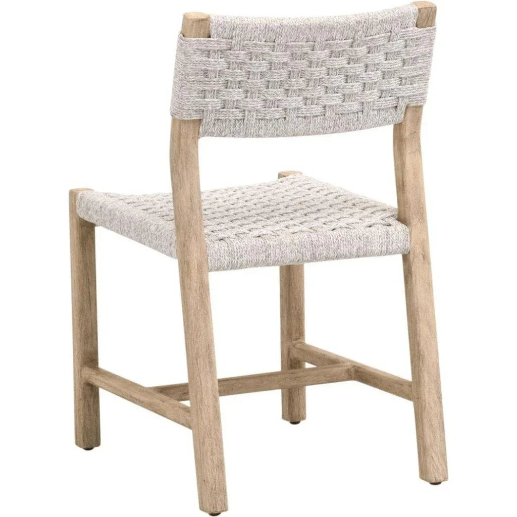Kitts Rope Outdoor Dining Chair 2PC - LOOMLAN - Essentials For Living - Outdoor Dining Chairs