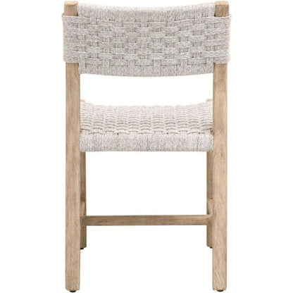 Kitts Rope Outdoor Dining Chair 2PC - LOOMLAN - Essentials For Living - Outdoor Dining Chairs