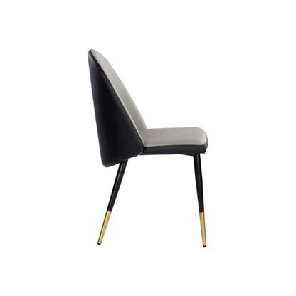 SUNPAN Kline Leather Armless Dining Chair