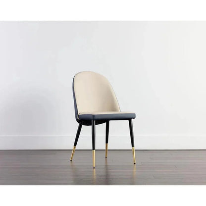 SUNPAN Kline Leather Armless Dining Chair