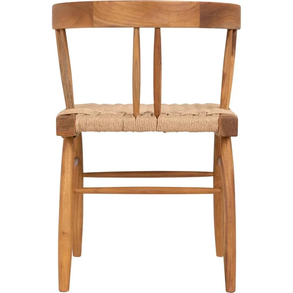 Noir Knox Solid Wood Side Chair