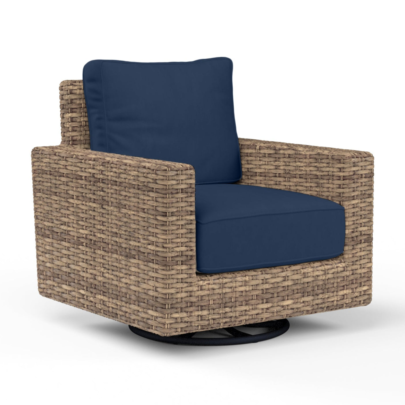 Havana Sunbrella Upholstered Swivel Outdoor Rocker