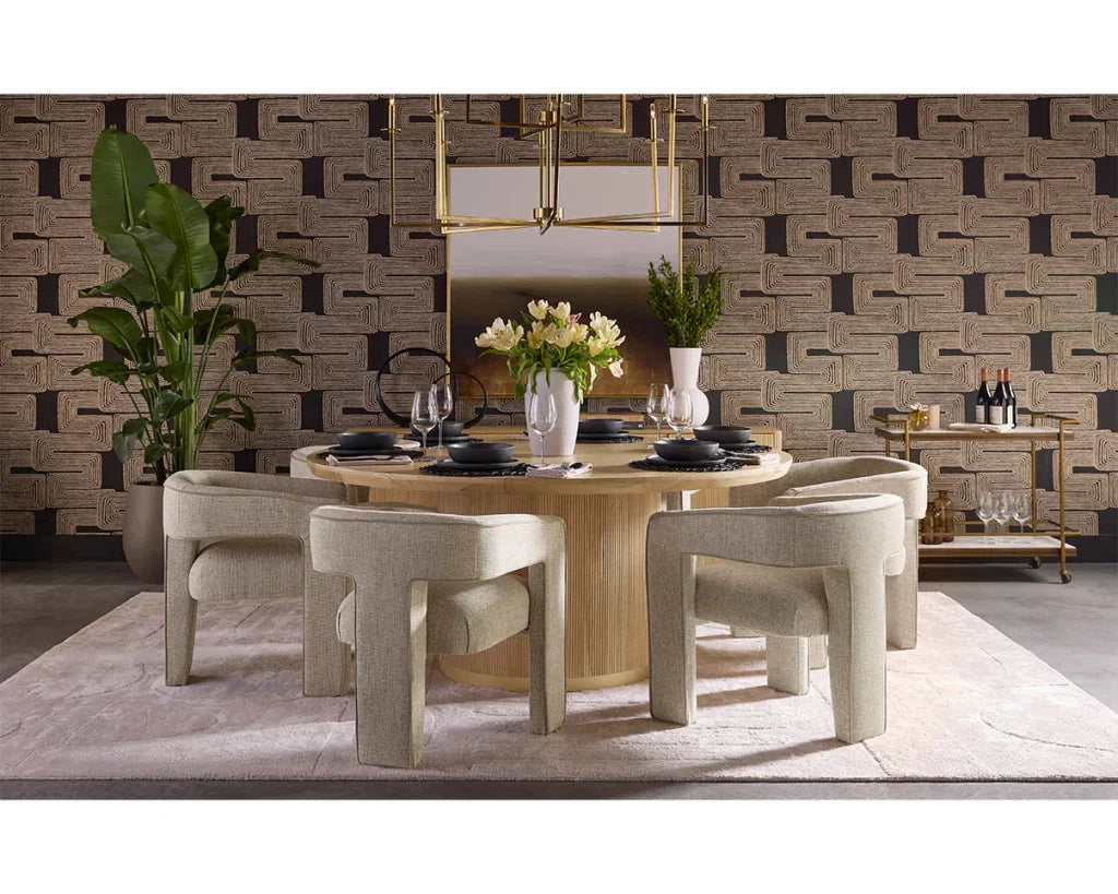 SUNPAN Krasner Dining Armchair Rhapsody Sand