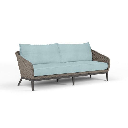 Marbella Sunbrella Upholstered Ultimate Comfort Design Outdoor Sofa