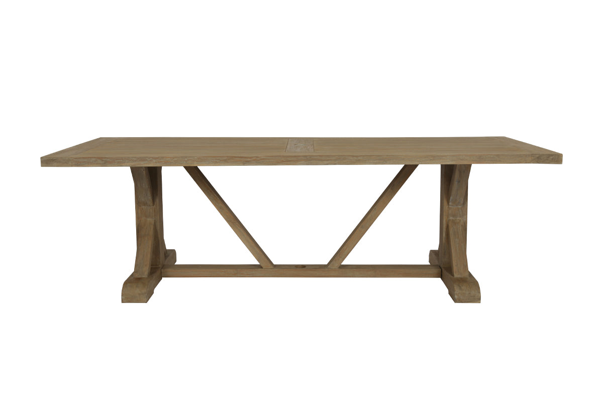 Coastal Teak Durable Outdoor Dining Table