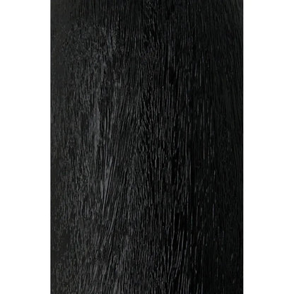 Noir Kudoro Black Marble Round Side Table