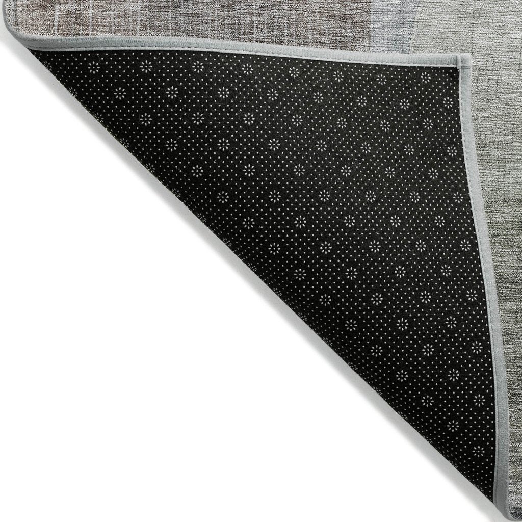 LOOMLAN Rugs Kyra Brown Washable Indoor-Outdoor Rug