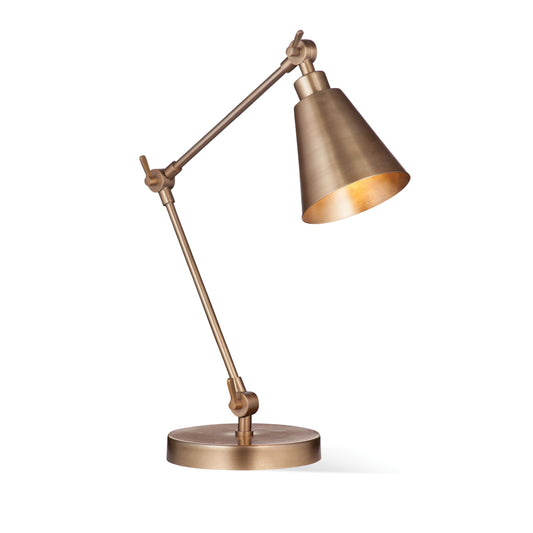 Del Norte Iron Brown Table Lamp